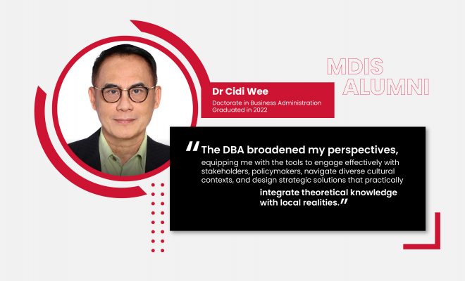 Bridging Theory and Real-World Impact Why Dr. Cidi Wee Chose the Teesside University DBA at MDIS - Dr. Cidi Wee's Graduation