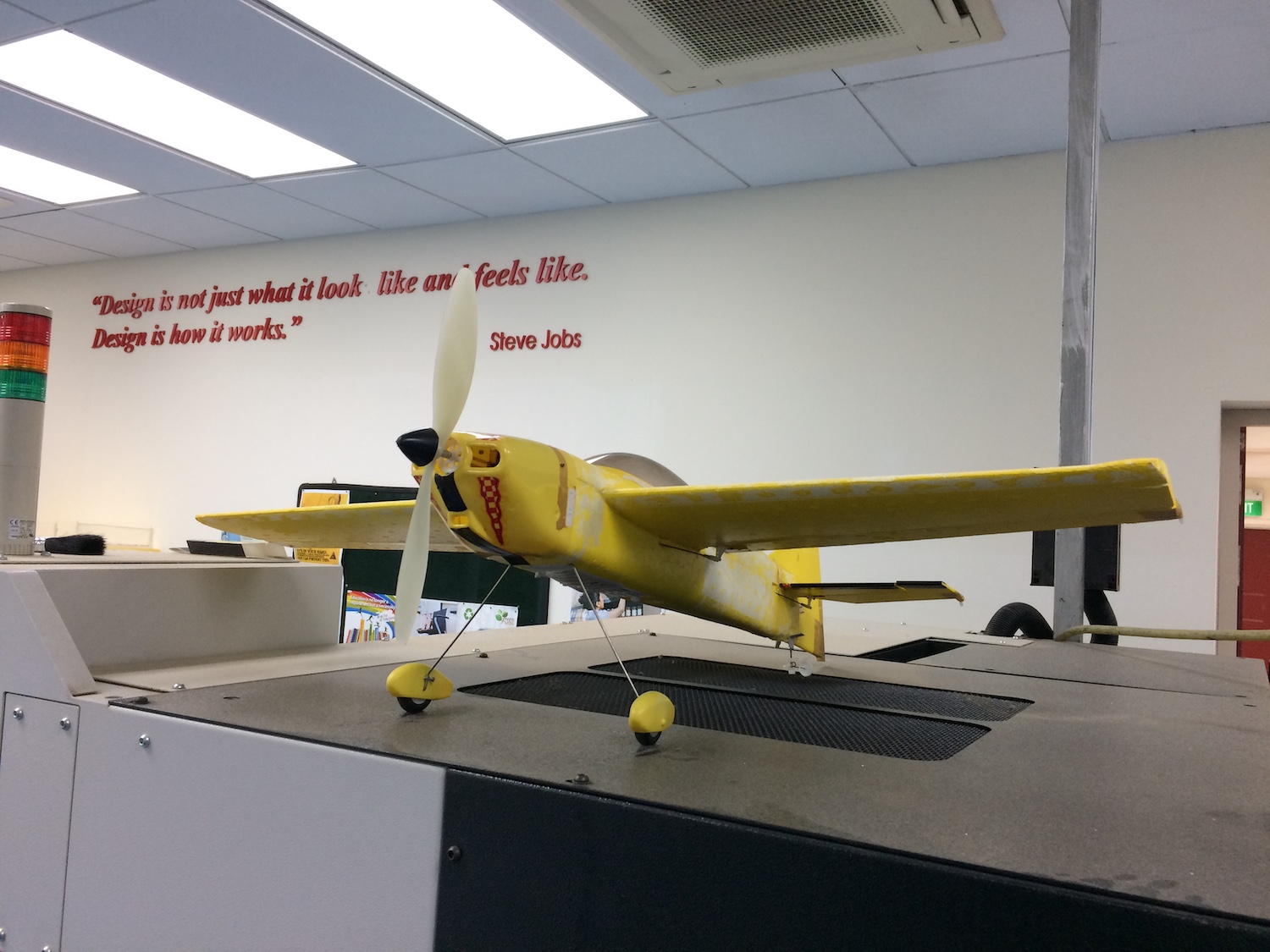 A plane model